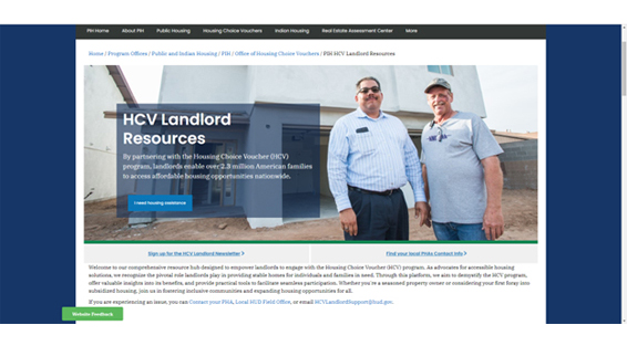 HUD Landlord Resources